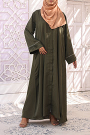 Zaynab Abaya - Olive Green