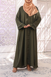 Zaynab Abaya - Olive Green