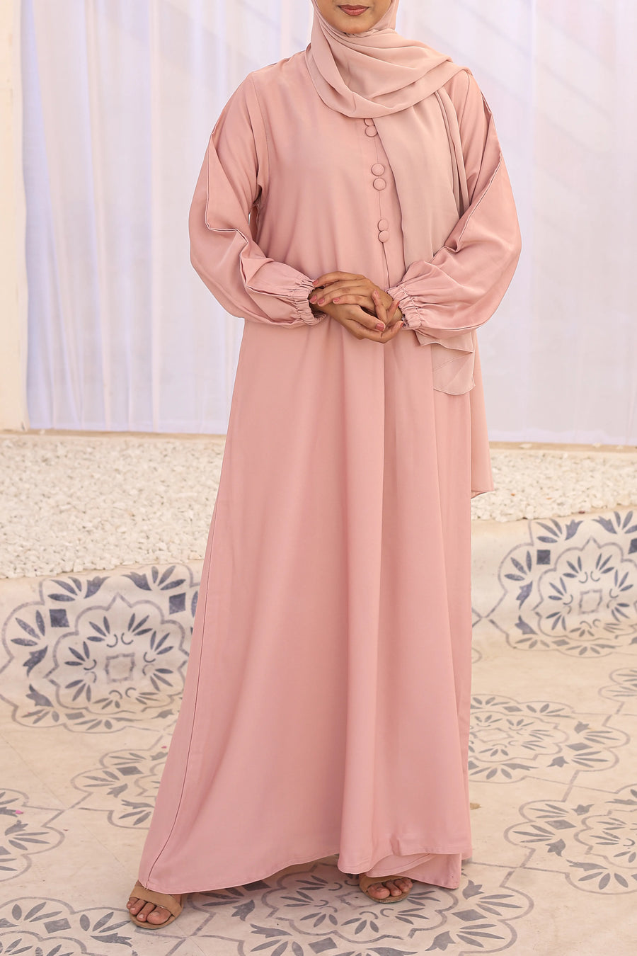 Rafi Abaya - Baby Pink