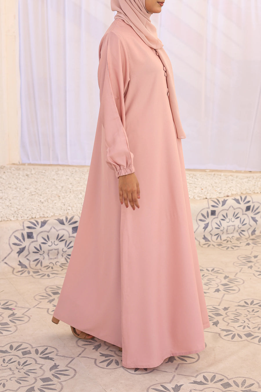 Rafi Abaya - Baby Pink