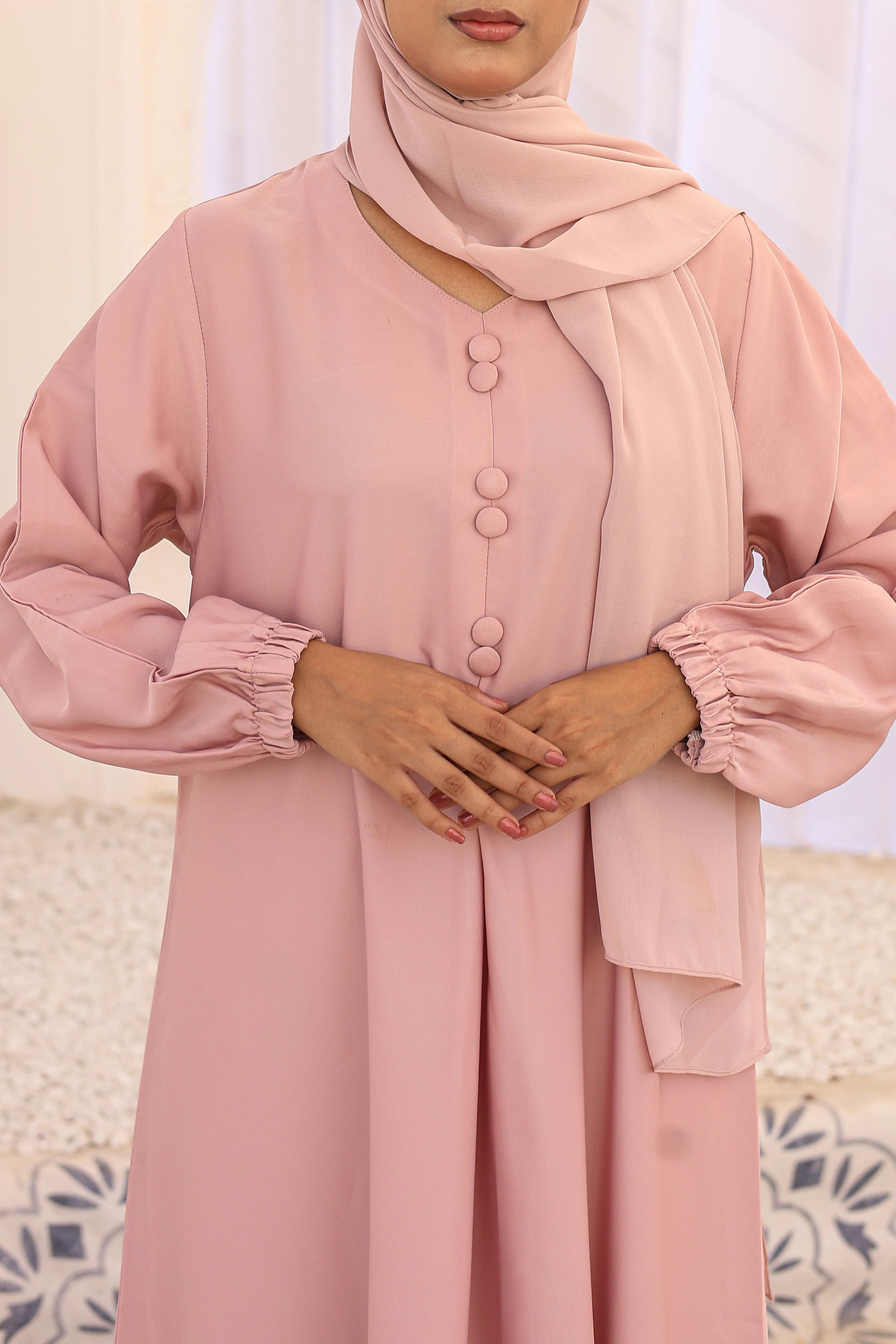 Rafi Abaya - Baby Pink