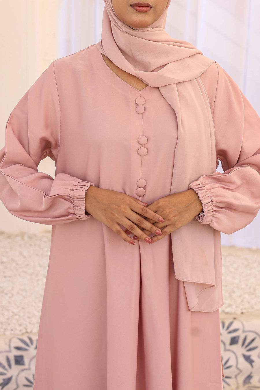 Rafi Abaya - Baby Pink