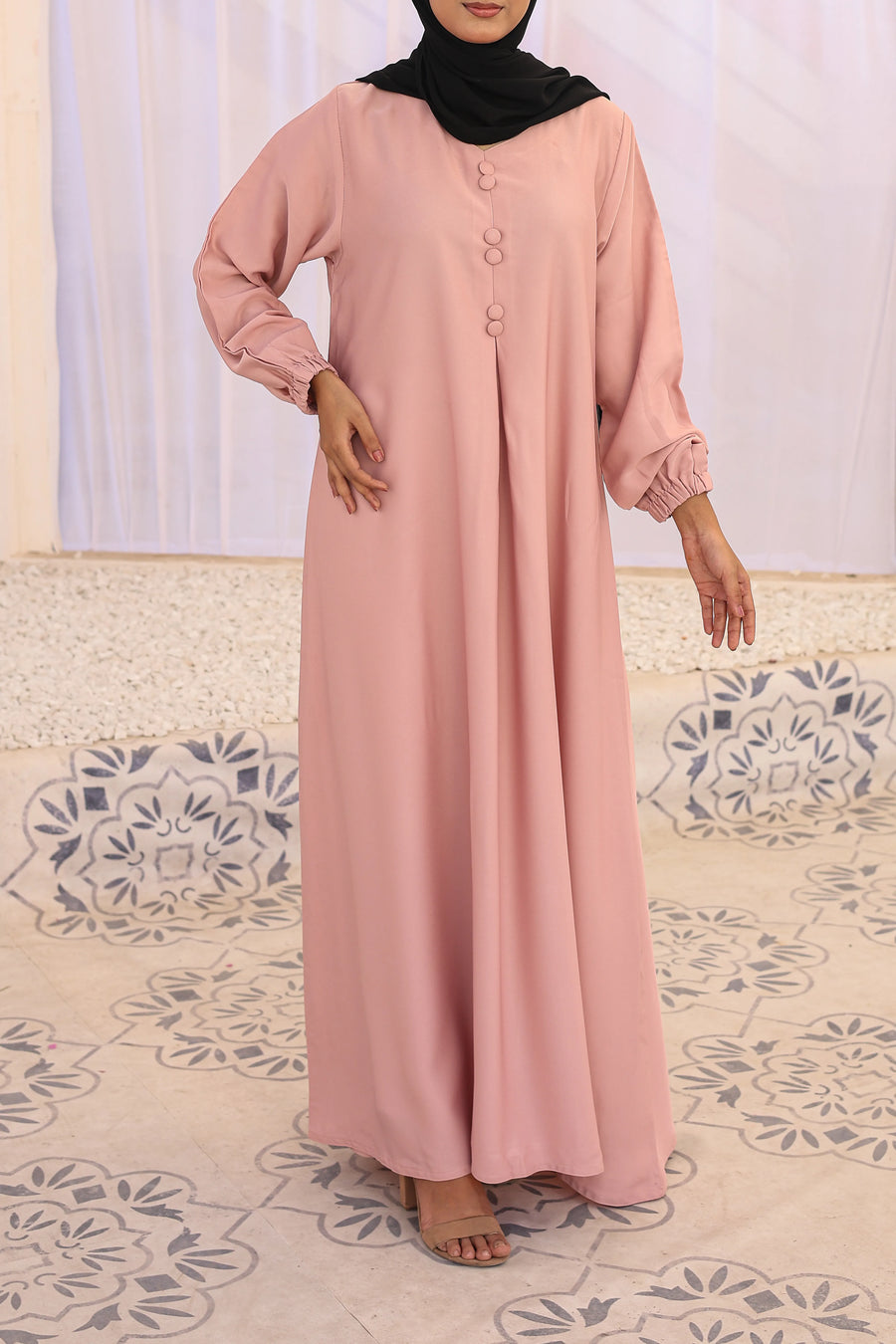 Rafi Abaya - Baby Pink