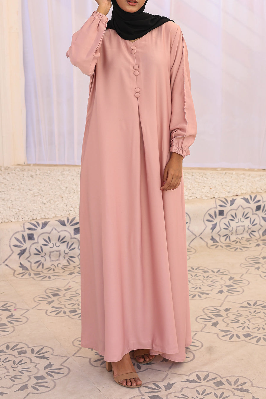 Rafi Abaya - Baby Pink