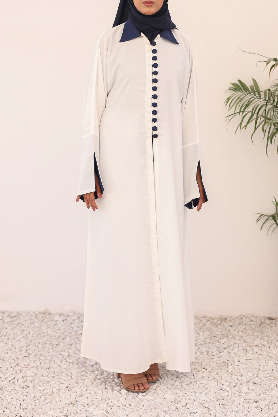 Ma‘ruf Abaya - White